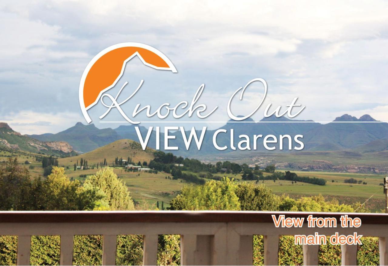 Knock Out View Clarens Hotell Exteriör bild